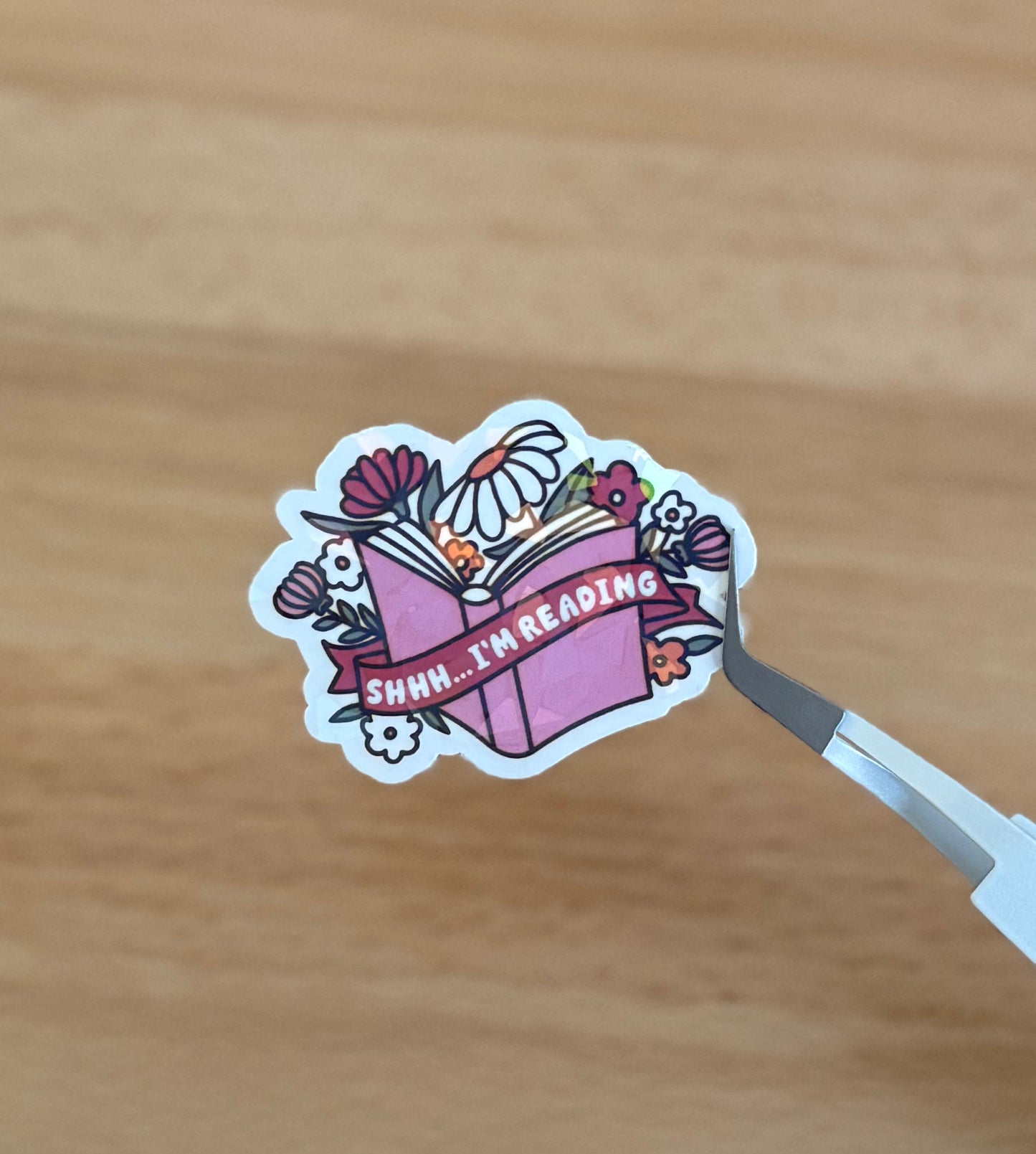 Shh... I'm Reading Sticker
