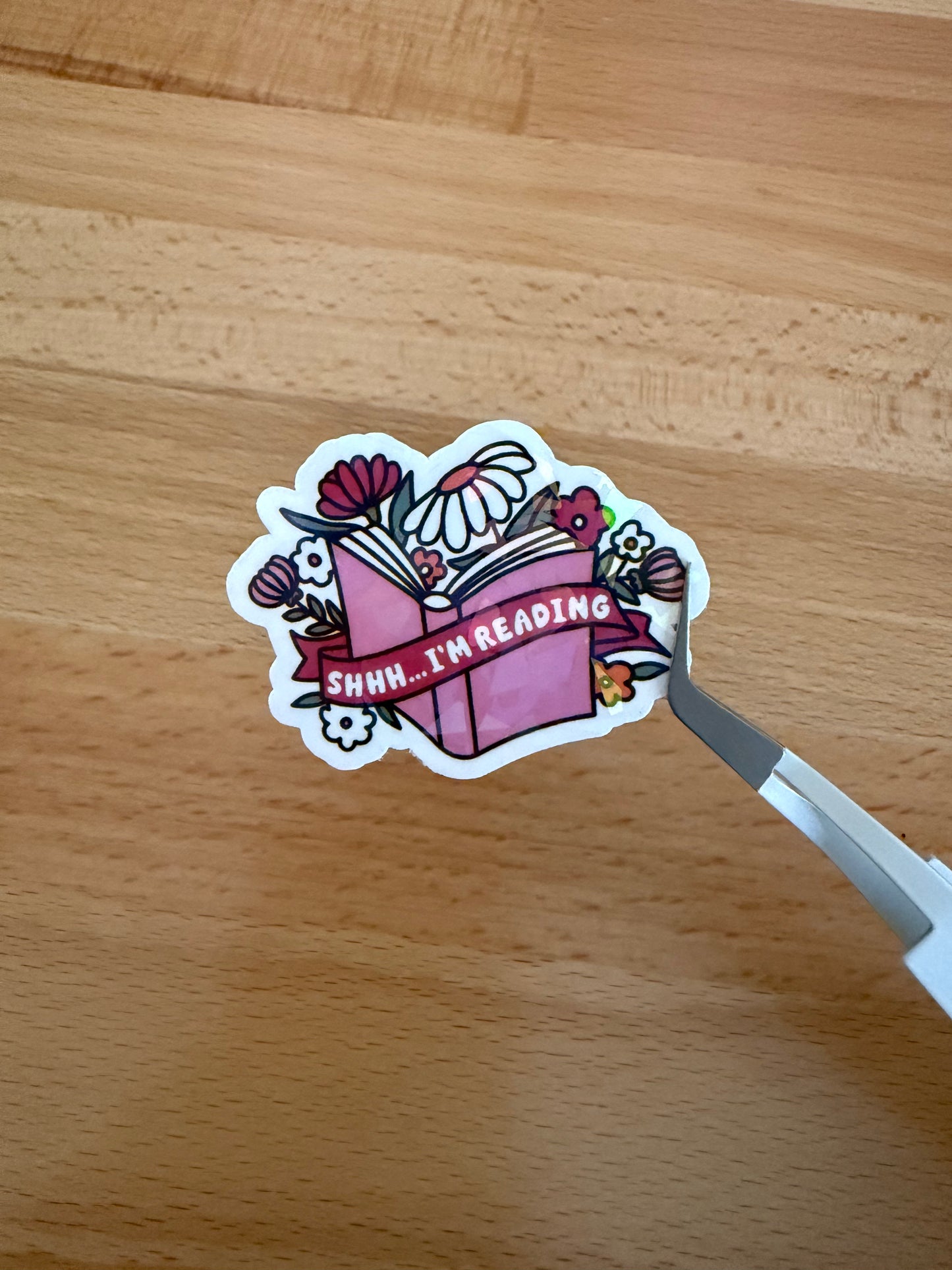Shh... I'm Reading Sticker