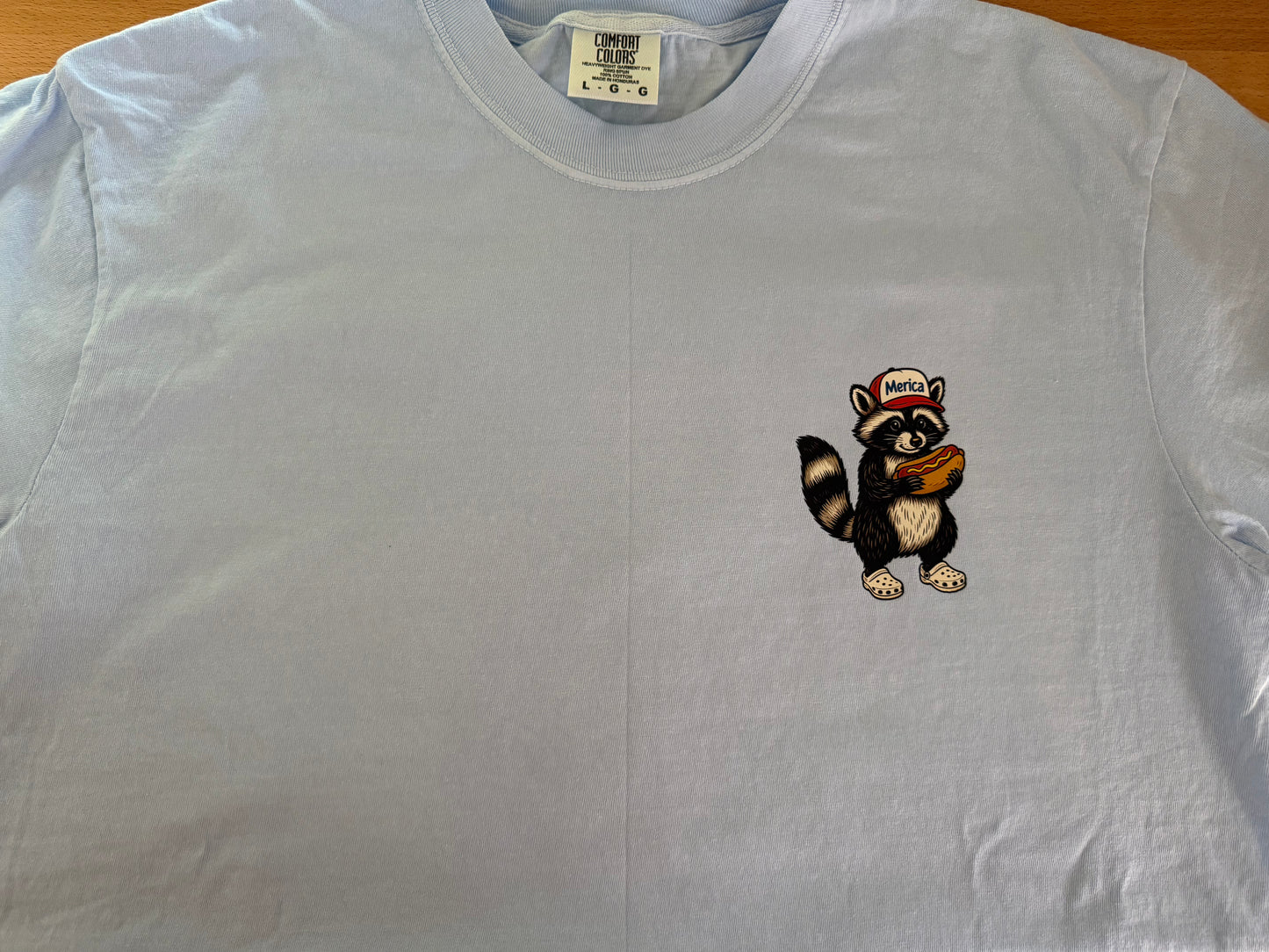 Red, White and Feral Tee