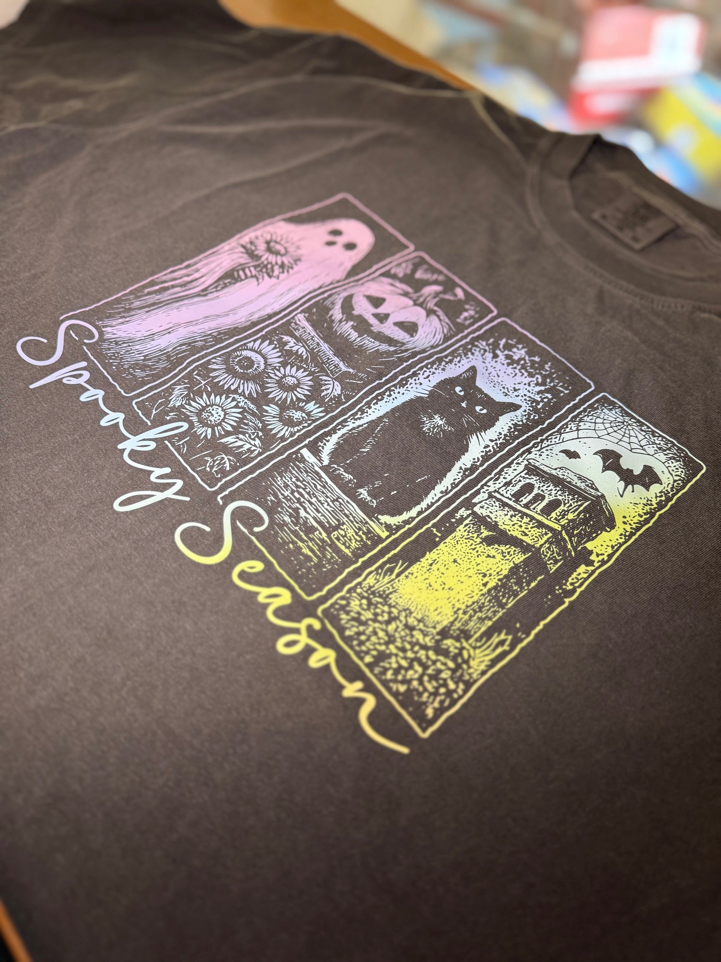 Neon Spooky Season Tee