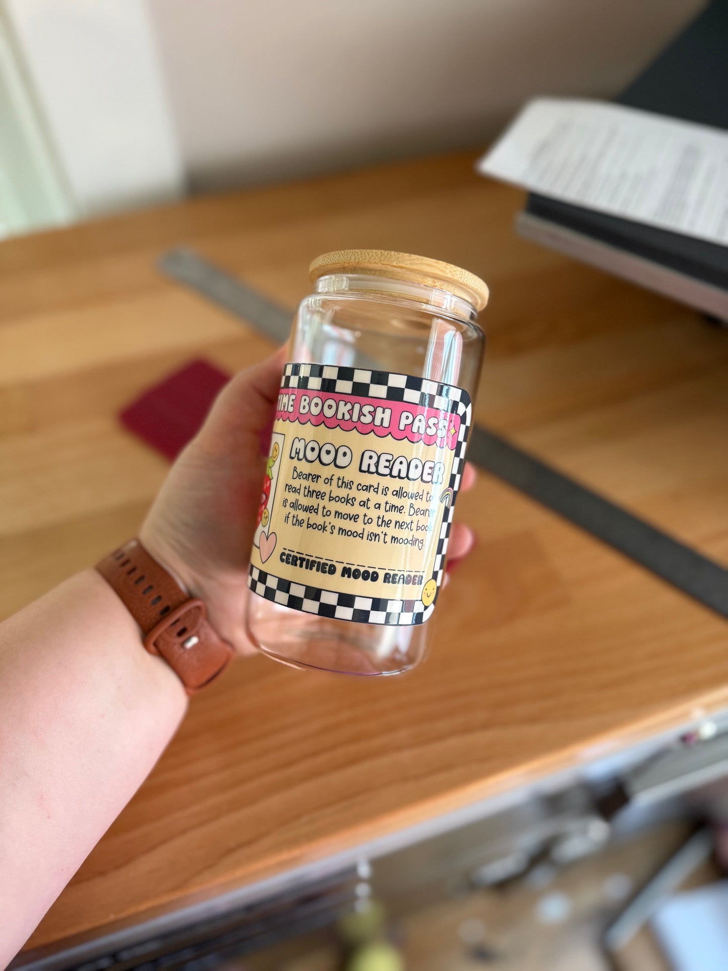 Mood Reader Glass Can