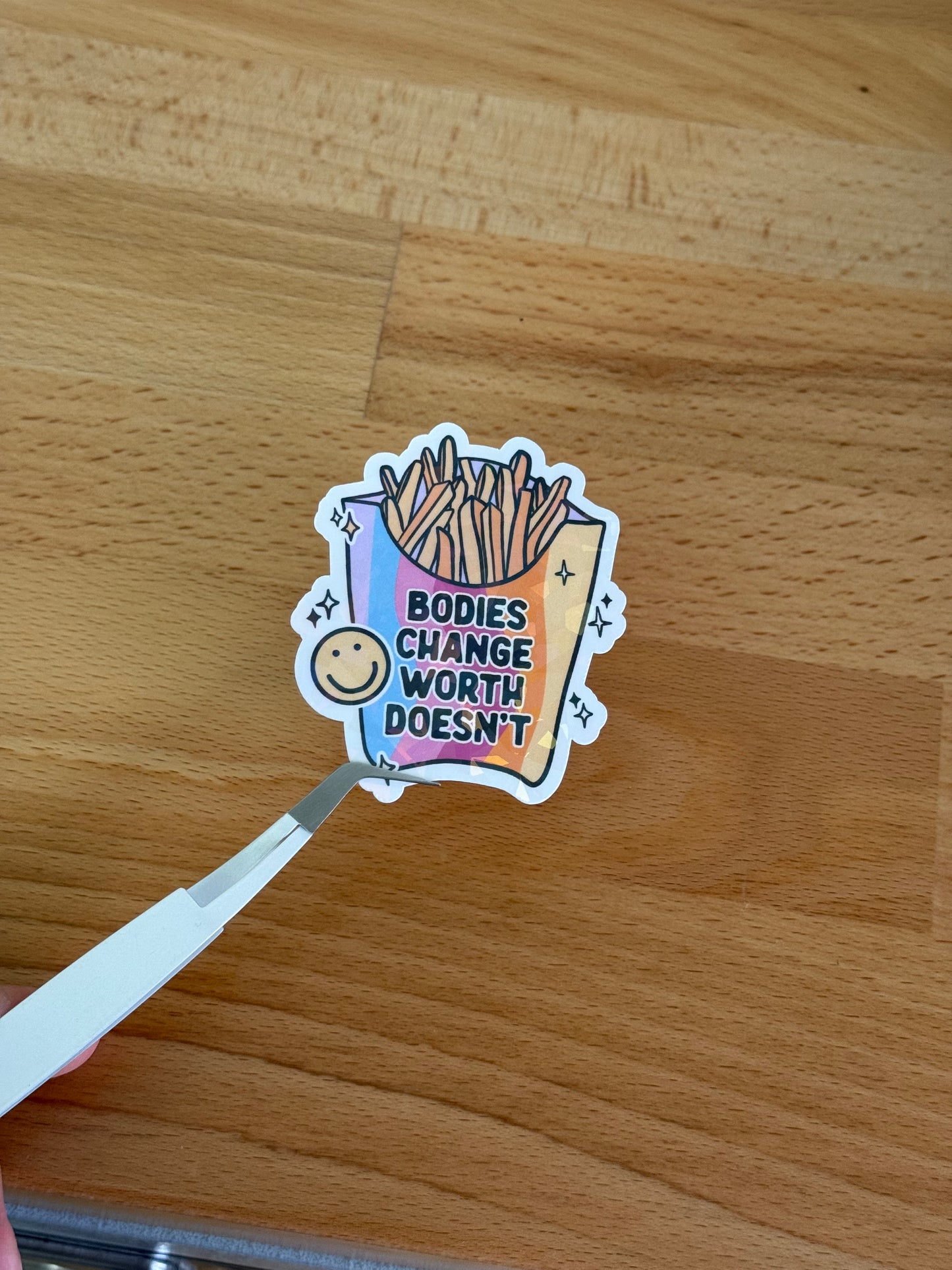 Bodies Change Sticker