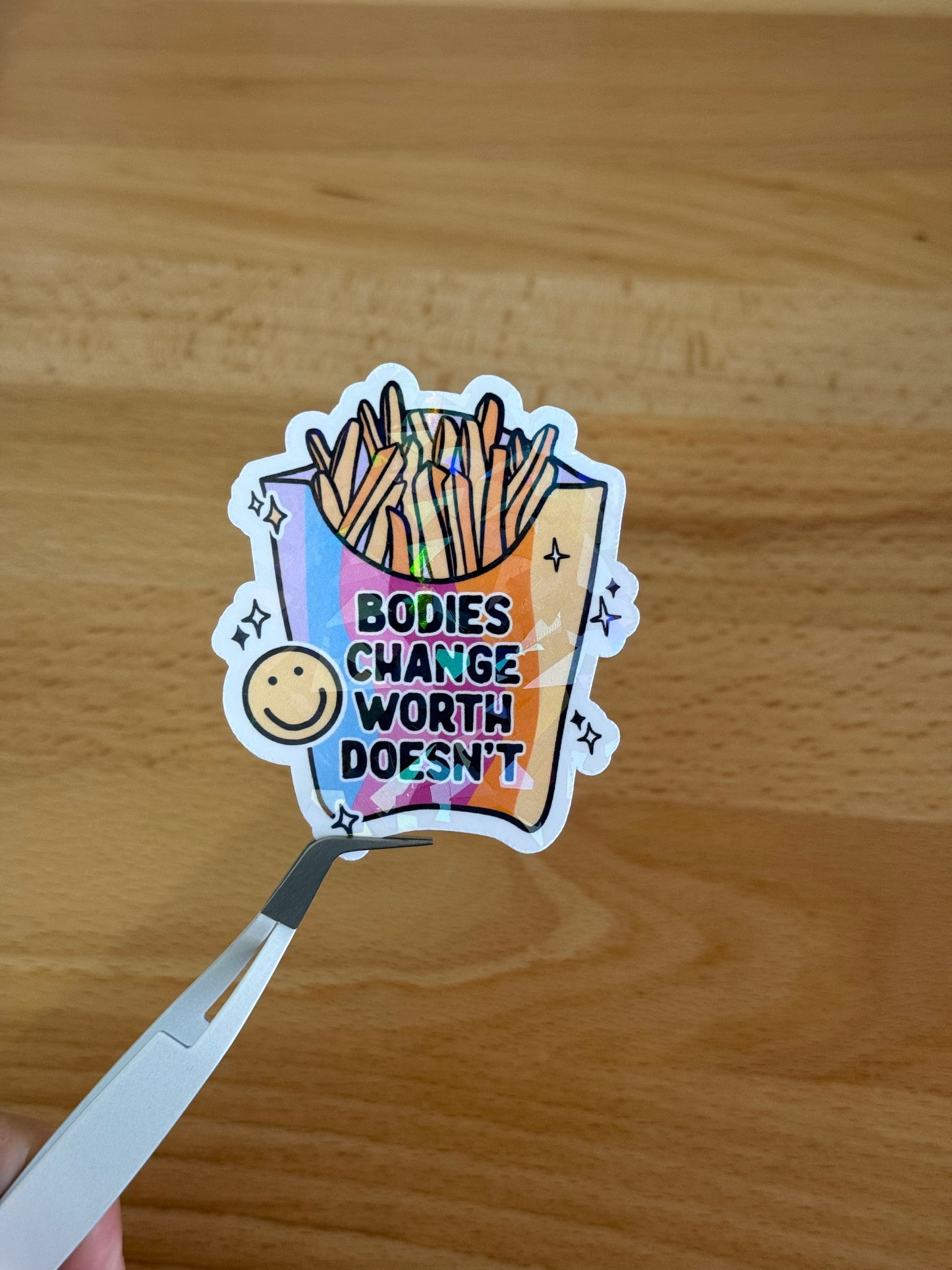 Bodies Change Sticker
