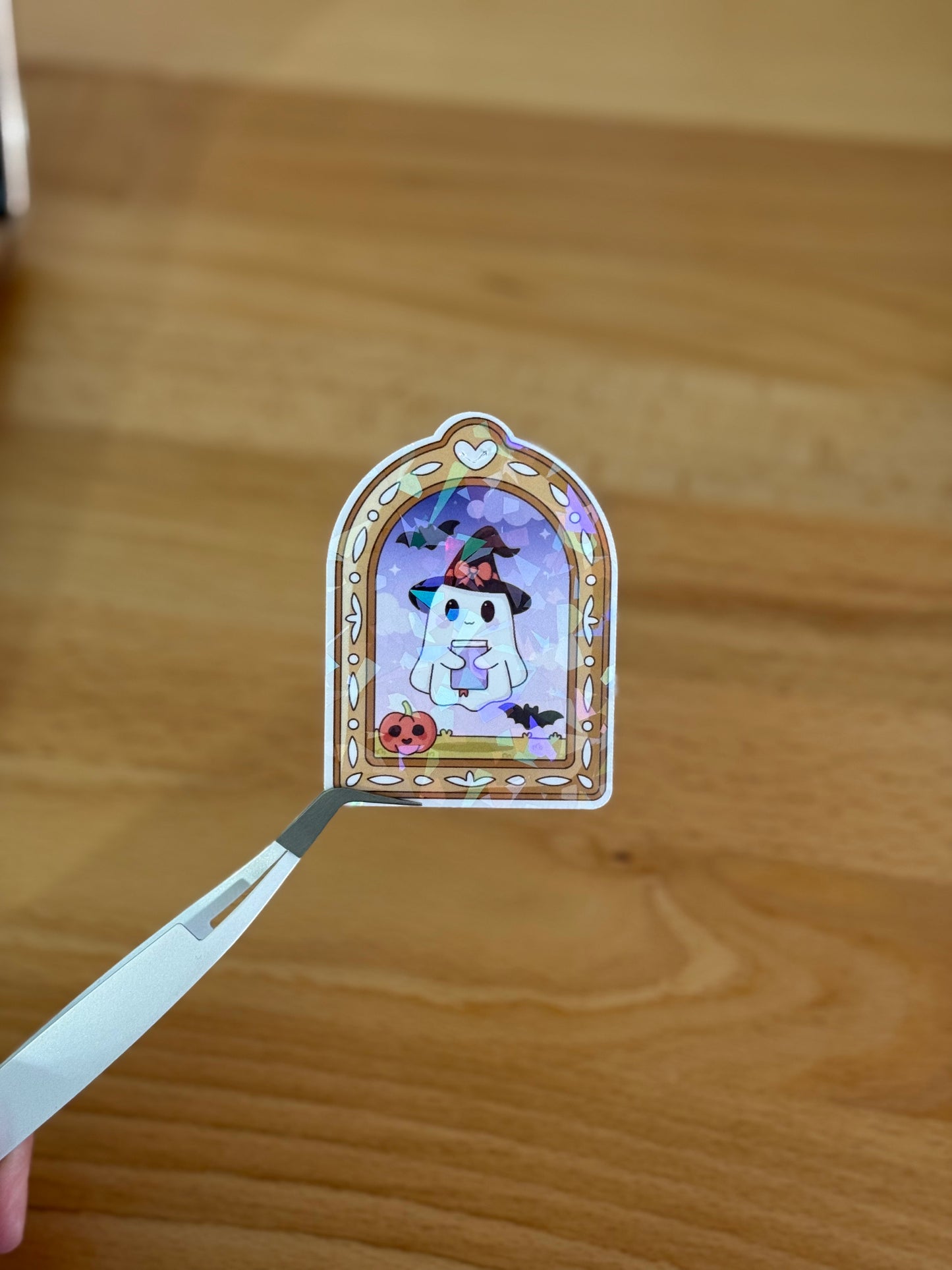 Ghost Mirror Sticker