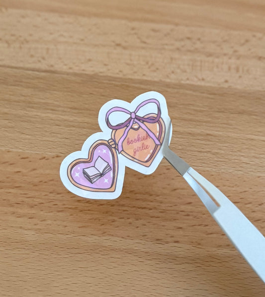 Bookish Girlie Sticker