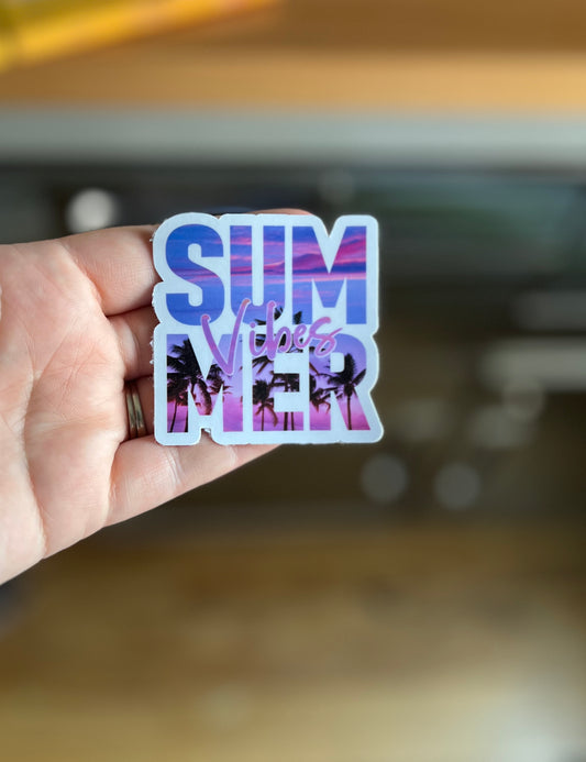 Summer Vibes Sticker