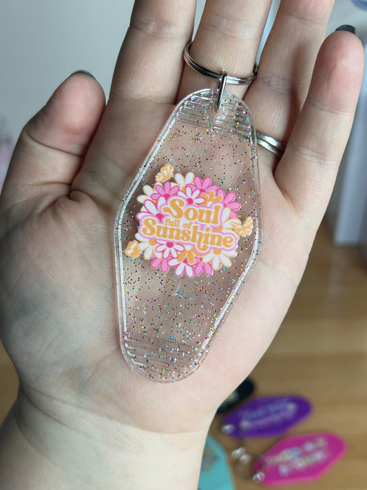 Soul Of Sunshine Keychain