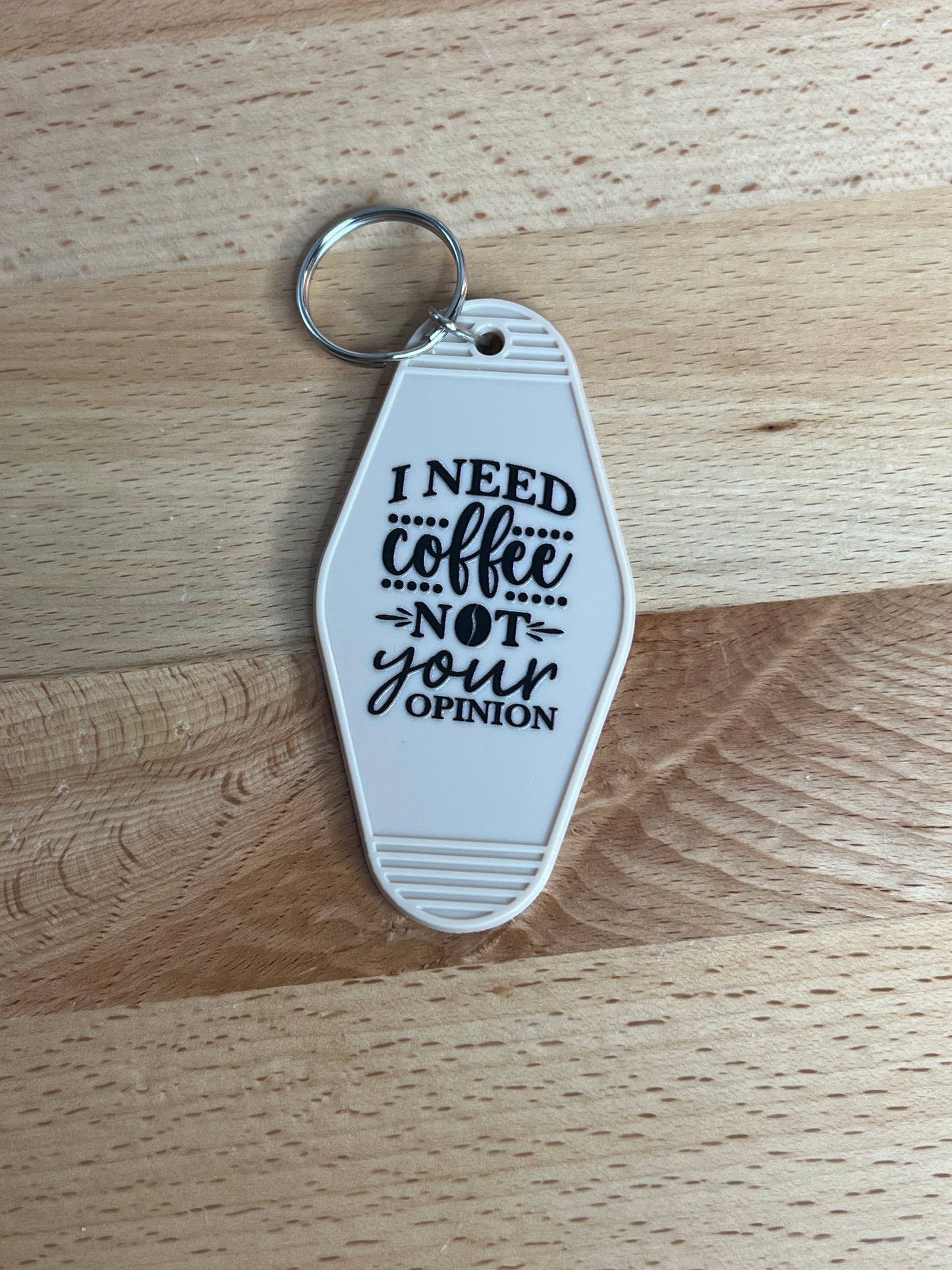 I need Coffee Keychain