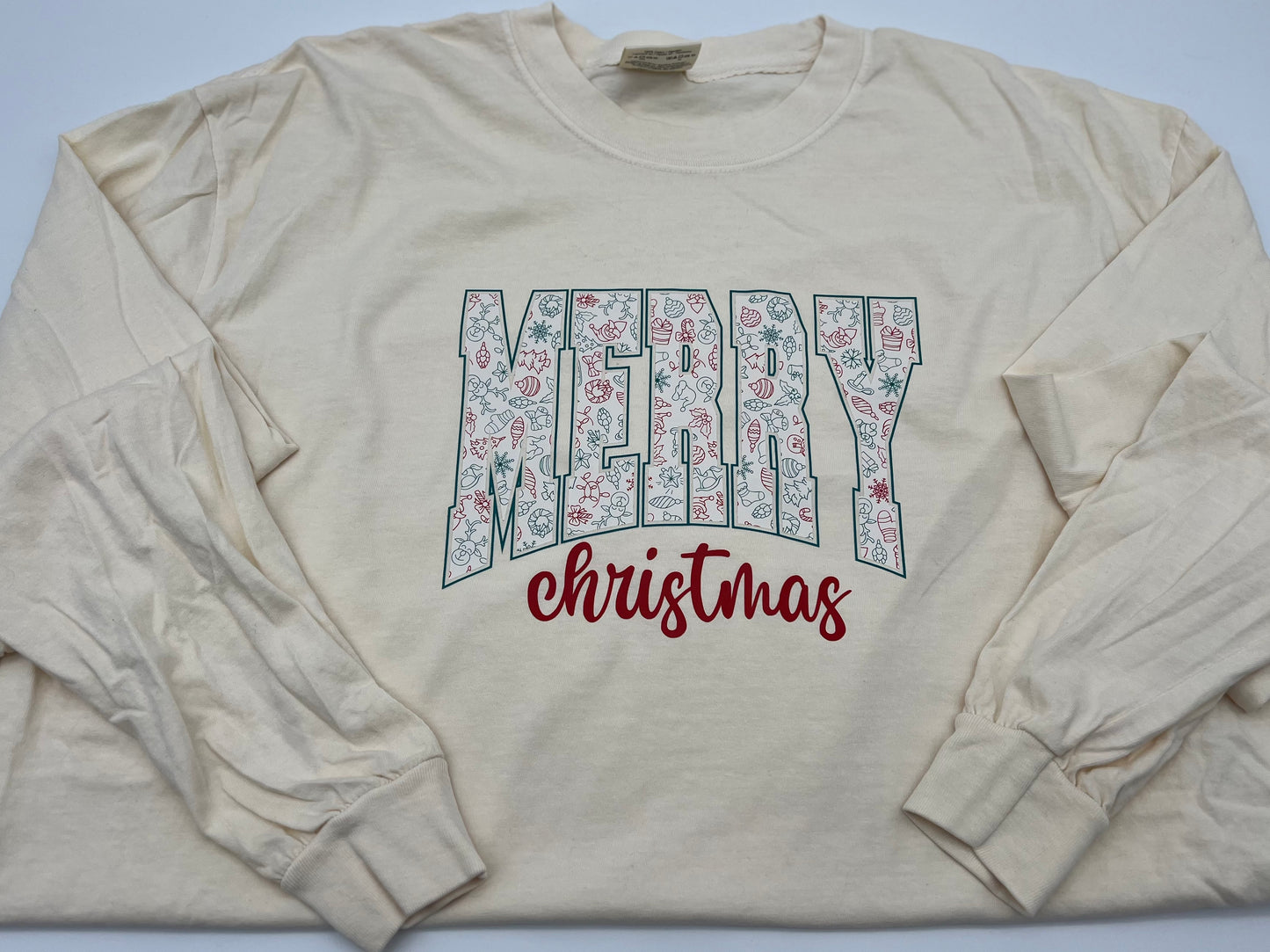 Merry Christmas Long Sleeve Tee