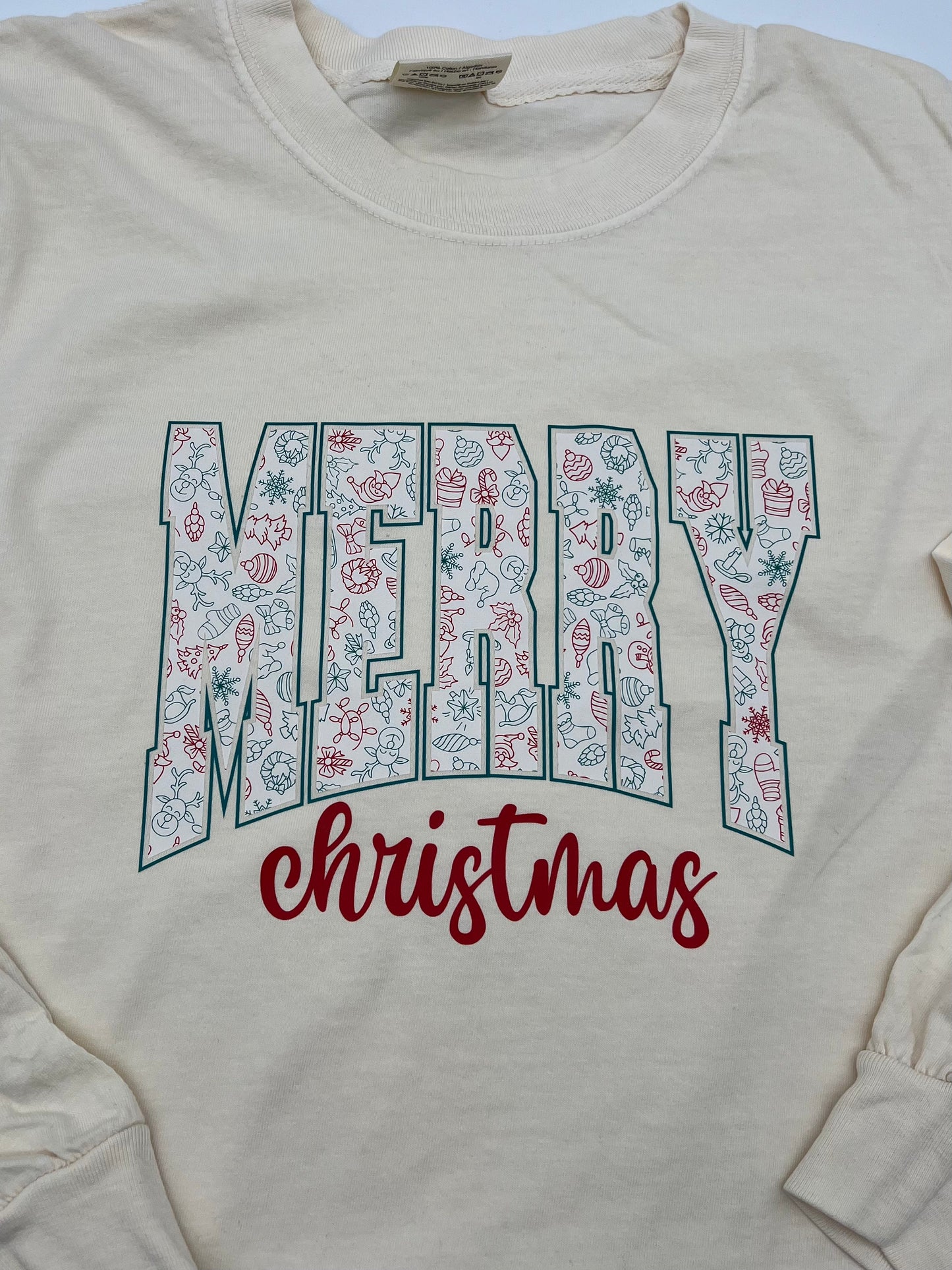 Merry Christmas Long Sleeve Tee