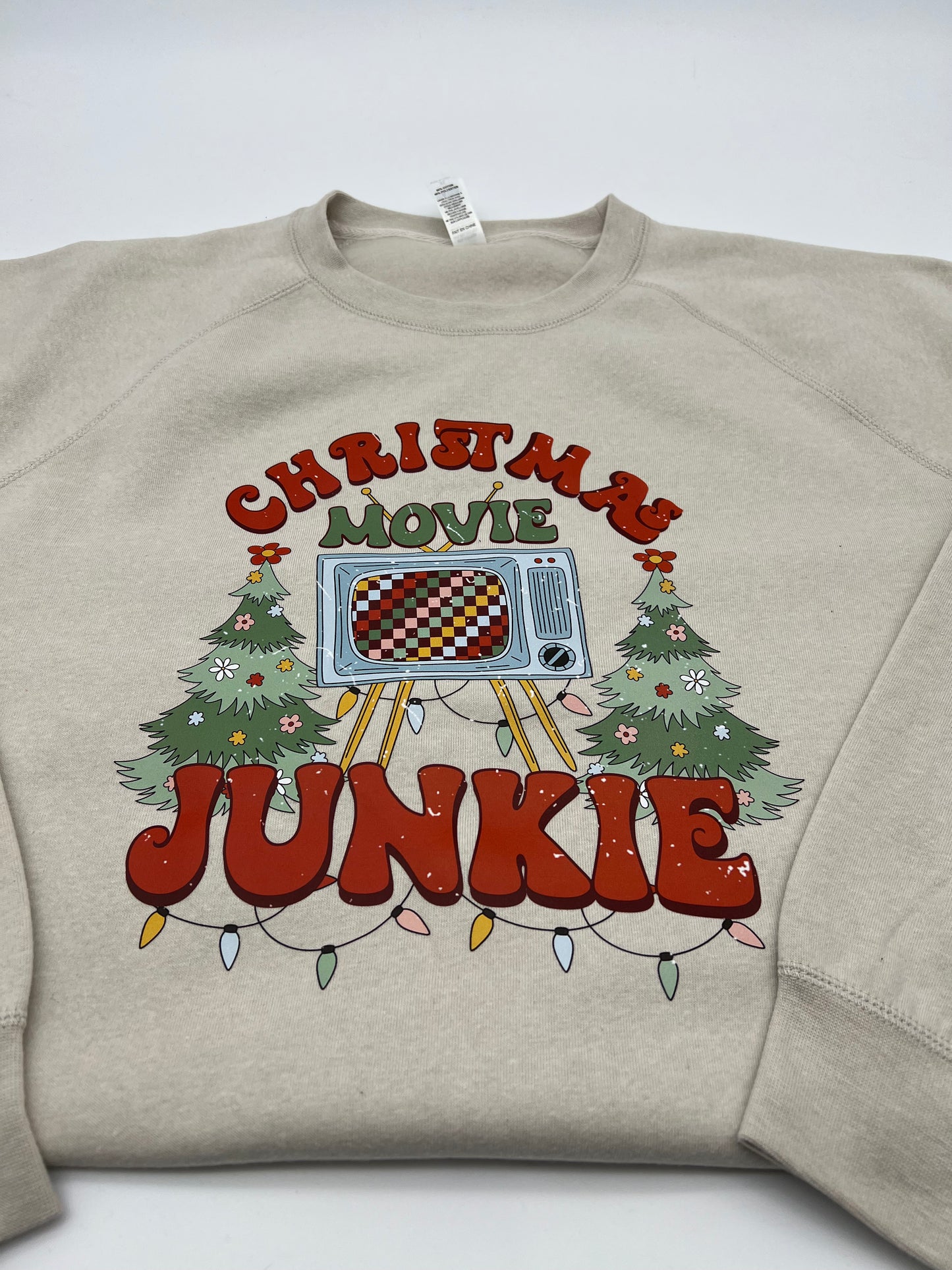 Christmas Movie Junkie Crewneck