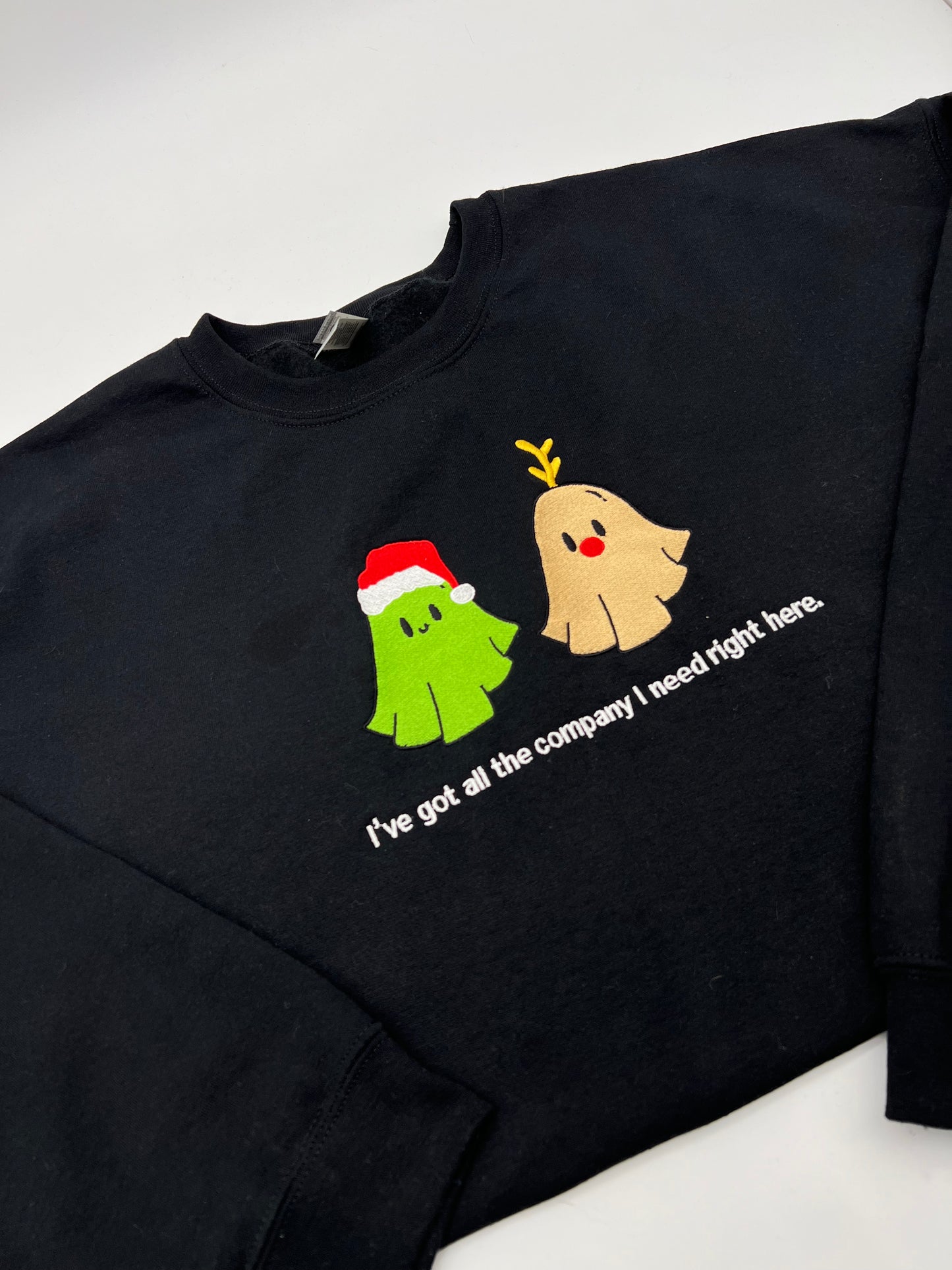 Christmas Ghost Crewneck (Grinch Inspired)