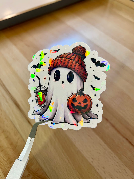 Spooky Sips Sticker