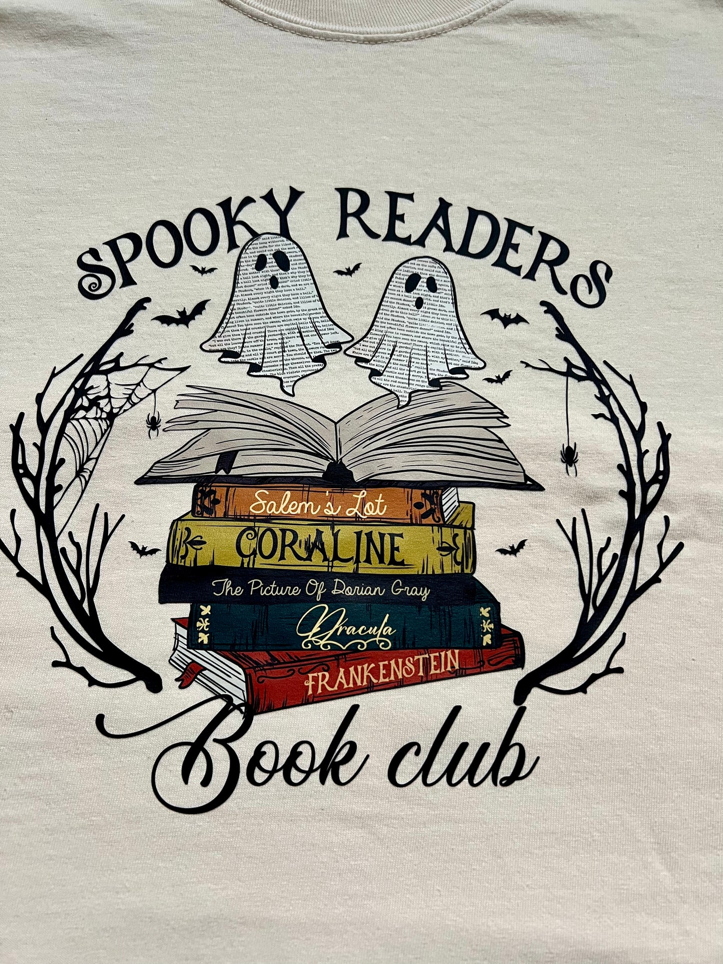 Spooky Readers Book Club Tee