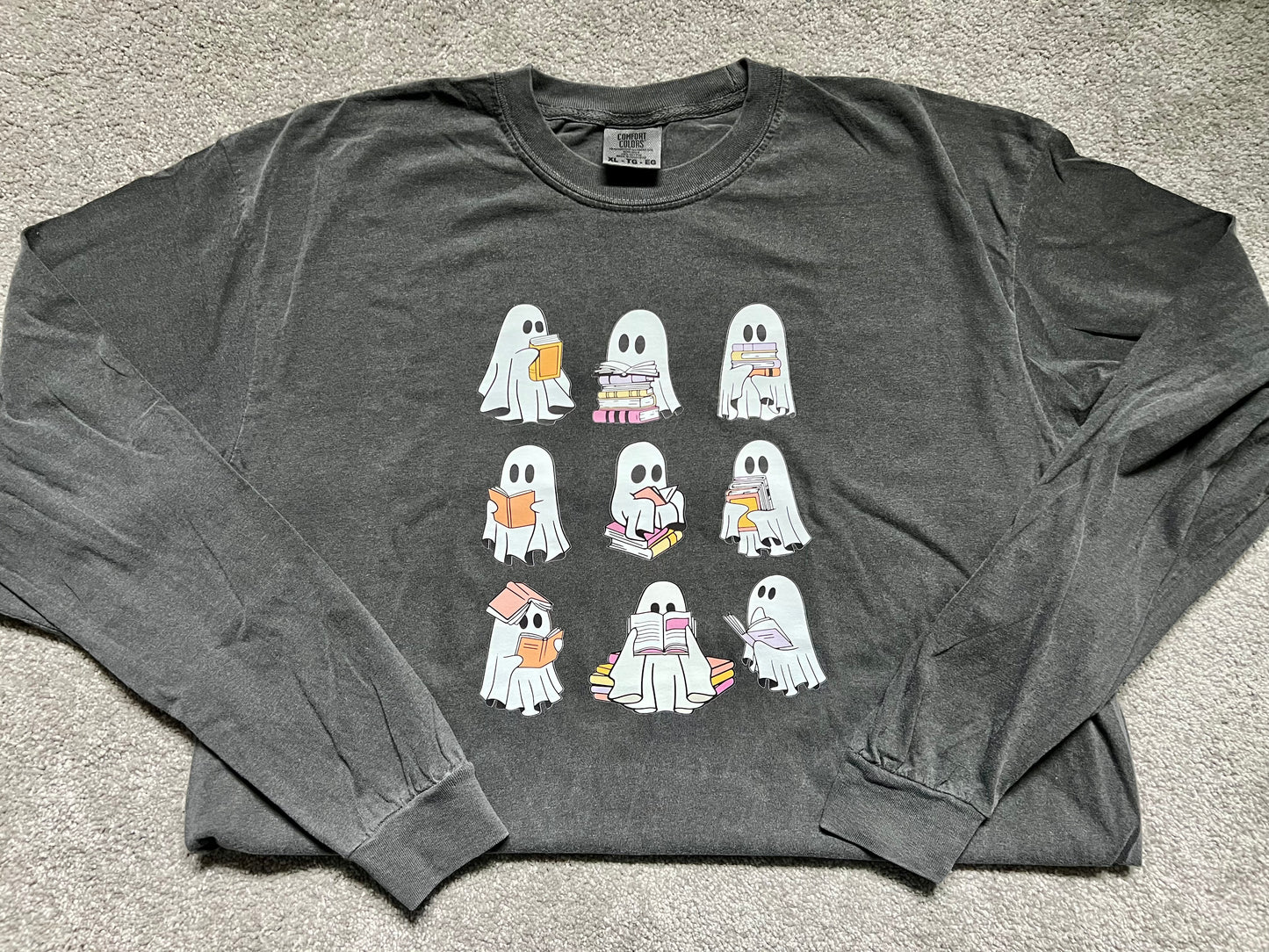 Ghost Reader Long Sleeve Tee