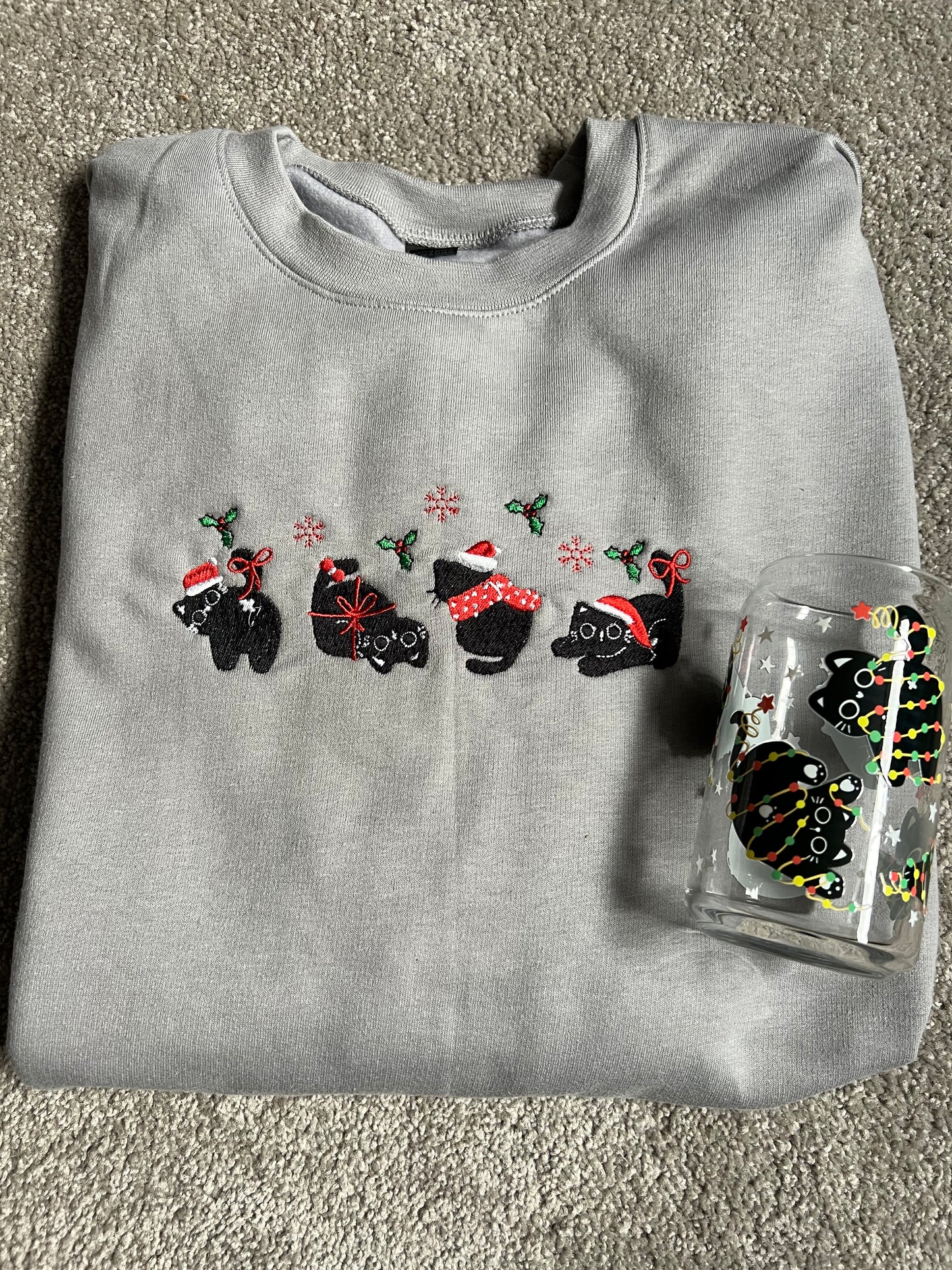 Christmas Cats Crewneck