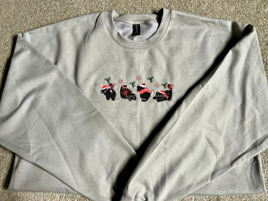 Christmas Cats Crewneck