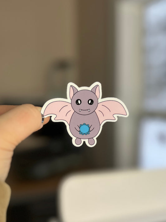 Betty The Summer Bat Sticker