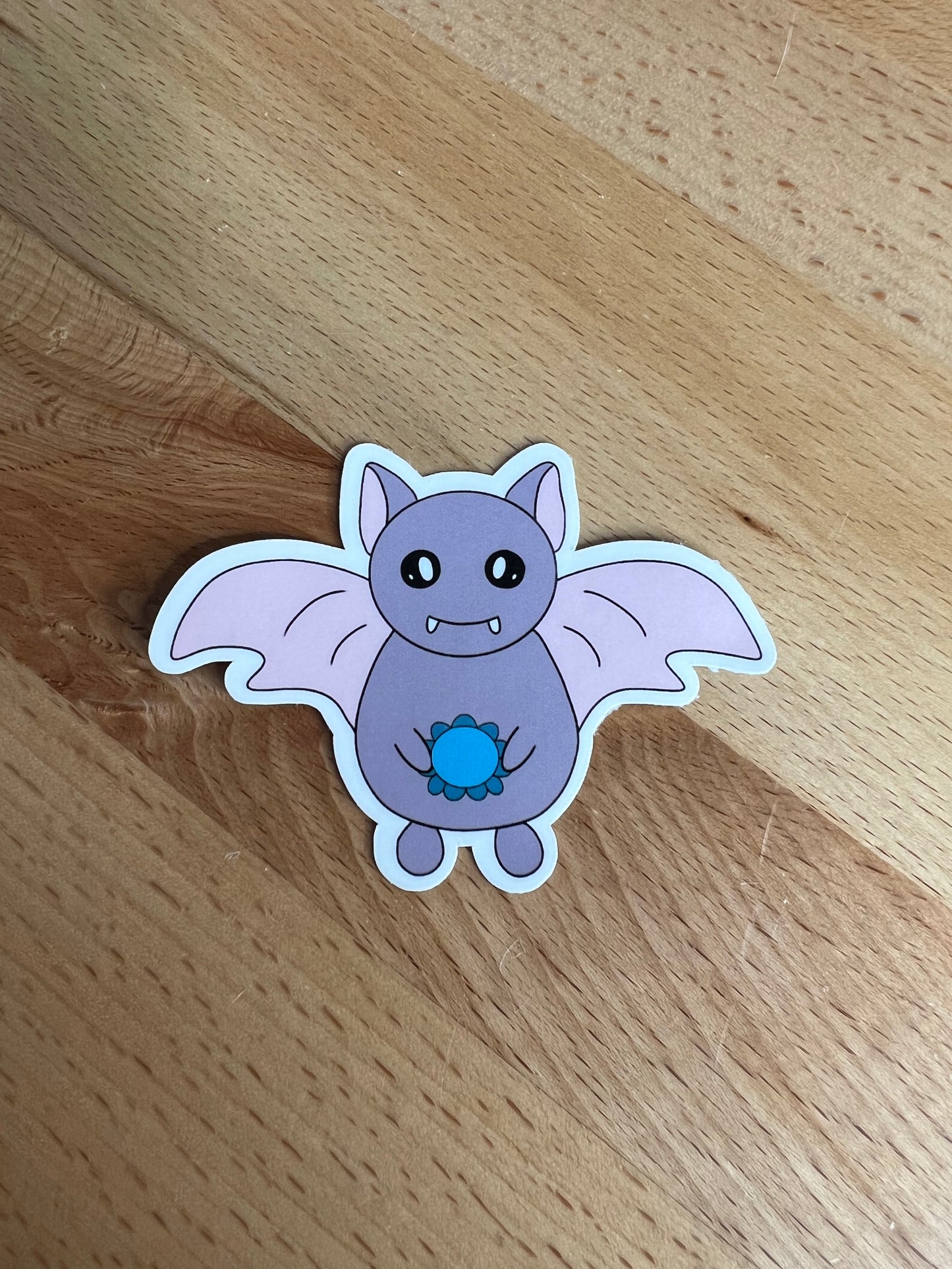 Betty The Summer Bat Sticker