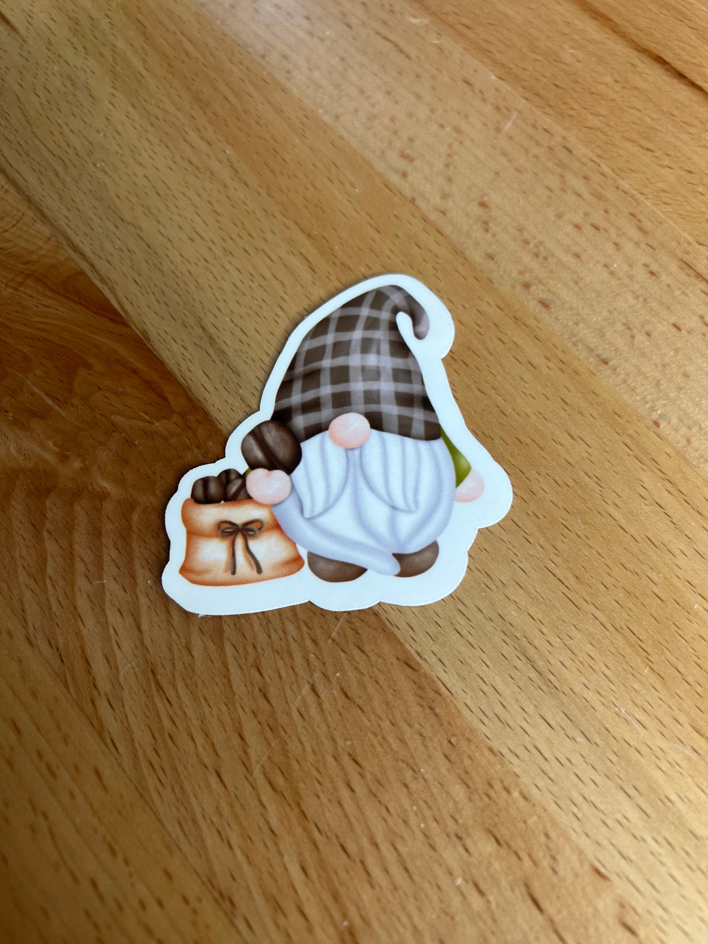 Hank The Coffee Gnome Sticker