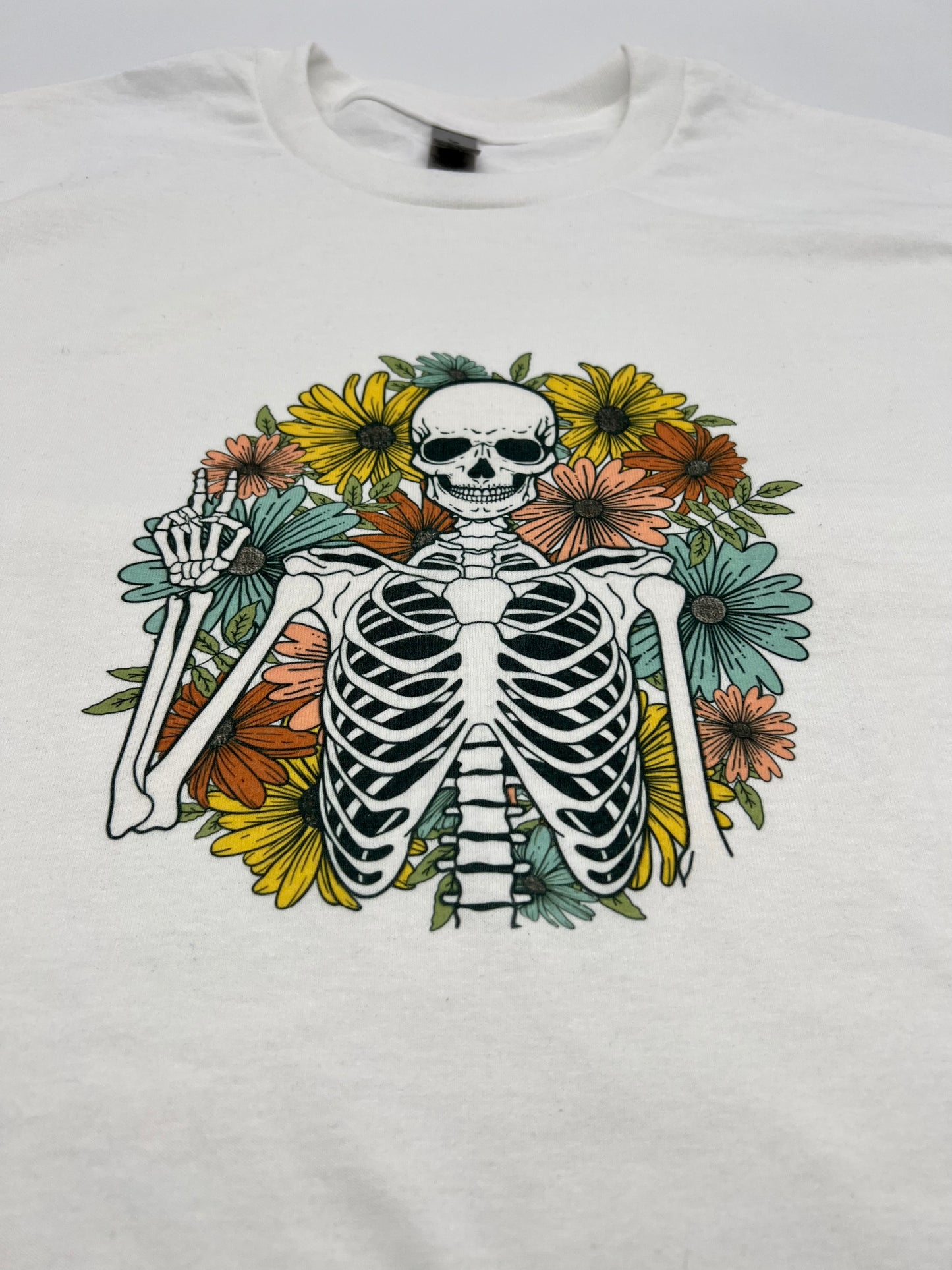 Peace Sign Skelly Tee