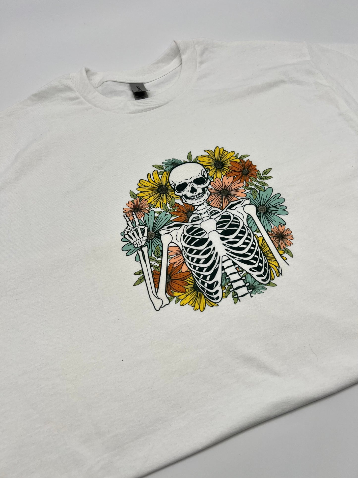 Peace Sign Skelly Tee