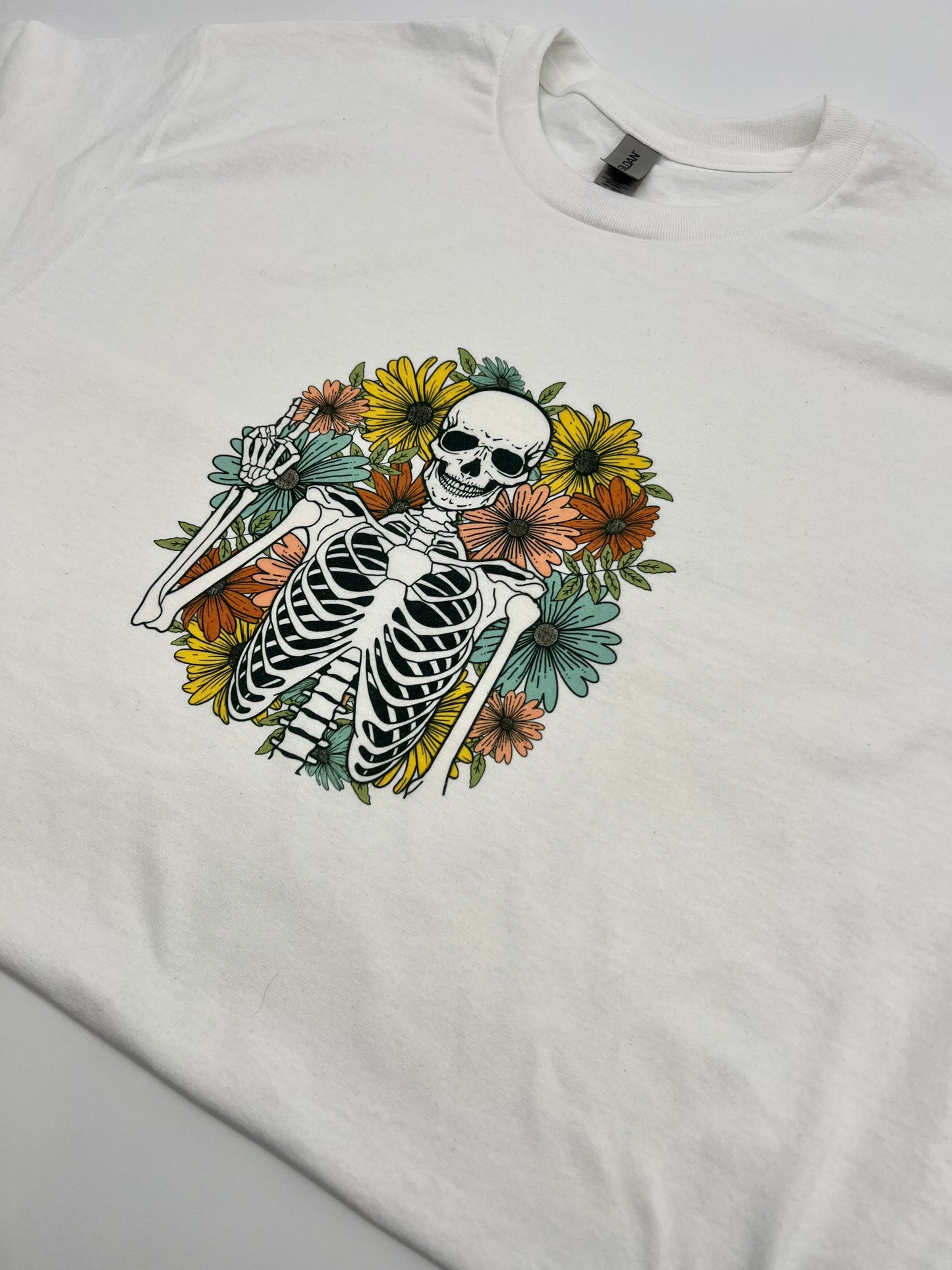 Peace Sign Skelly Tee