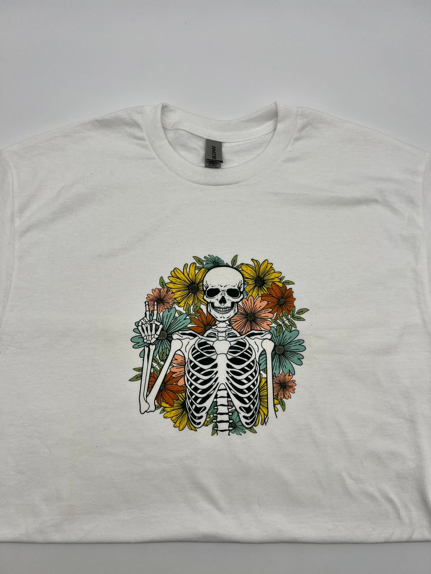 Peace Sign Skelly Tee