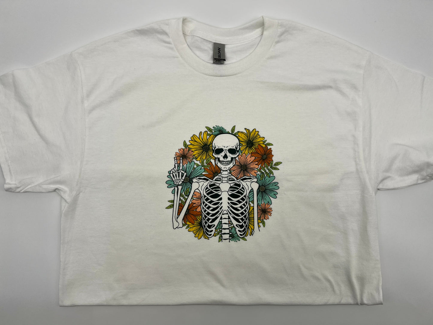 Peace Sign Skelly Tee