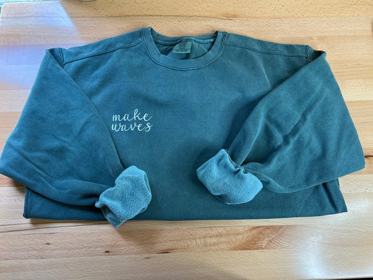 Make Waves Crew Neck