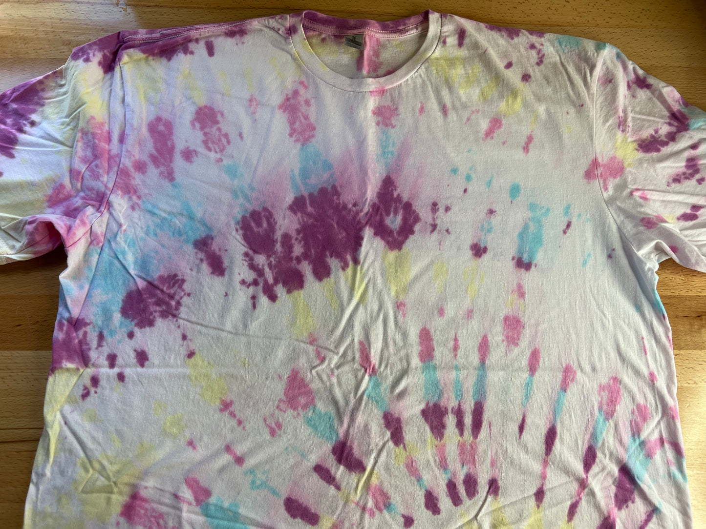 Yellow, Pink and Purple Tie Dye