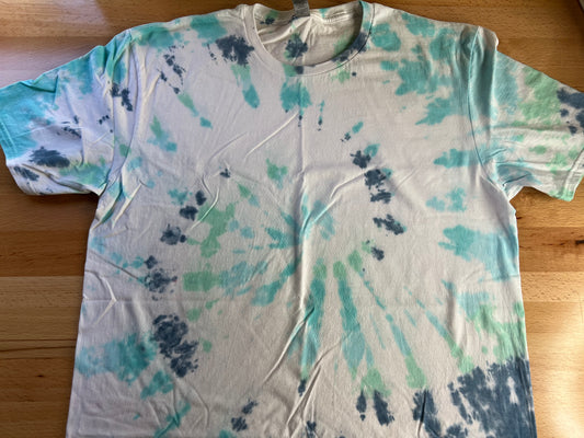 Blue Tie Dye